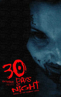 30 Days of Night Movie Poster Print showcasing chilling horror art.