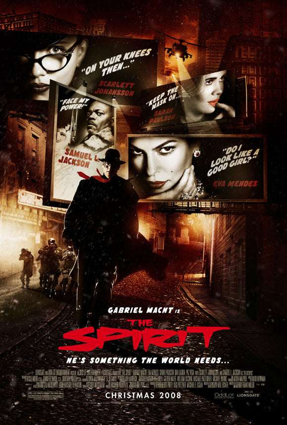 The Spirit Movie Poster Print showcasing vibrant visuals from the film.