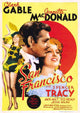 San Francisco Cityscape Movie Poster Print showcasing the iconic skyline.