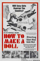 How to Make a Doll Movie Poster Print with playful design.