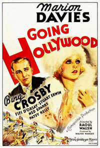 Going Hollywood Movie Poster Print showcasing classic cinema allure.