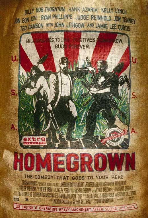 Homegrown Movie Poster Print showcasing vibrant artwork for home decor.