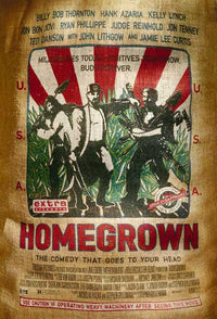 Homegrown Movie Poster Print showcasing vibrant artwork for home decor.