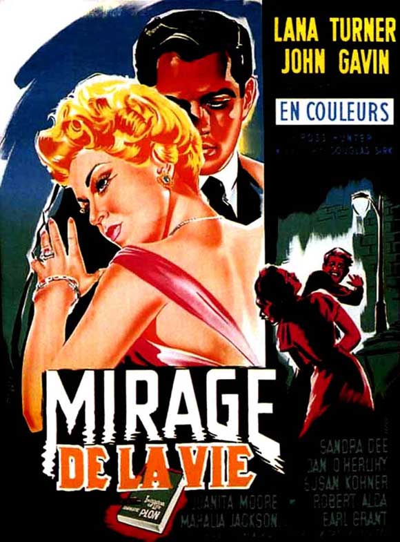 Imitation of Life Movie Poster Print featuring dramatic imagery and classic film theme.