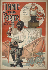 Jimmie the Porter Movie Poster Print showcasing cinematic artwork.