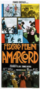 Amarcord Movie Poster Print showcasing classic film artwork.