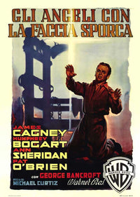 Angels with Dirty Faces Movie Poster Print showcasing classic film art.