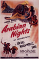 Arabian Nights Movie Poster featuring vibrant colors and enchanting design.