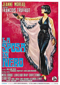 The Bride Wore Black Movie Poster Print showcasing a cinematic theme.