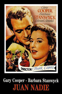 Meet John Doe Movie Poster Print showcasing classic film art.
