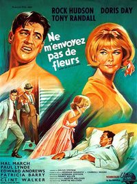 Send Me No Flowers Movie Poster Print showcasing classic film imagery.