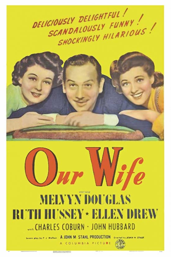 Our Wife Movie Poster Print featuring vibrant artwork for film enthusiasts.
