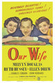 Our Wife Movie Poster Print featuring vibrant artwork for film enthusiasts.