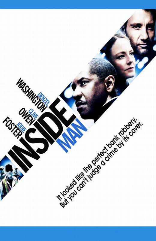 Inside Man Movie Poster Print showcasing thrilling cinematic art.