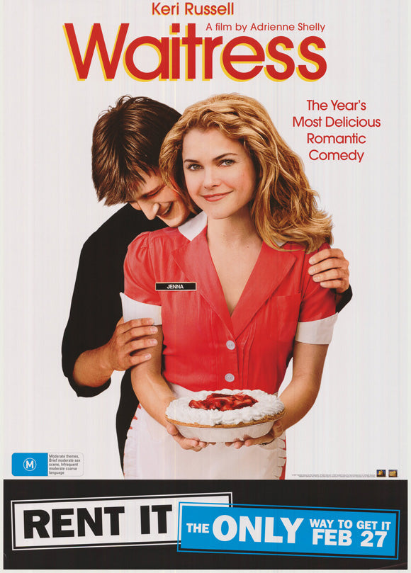 Waitress Movie Poster Print featuring charming imagery from the film.
