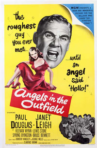 Angels In The Outfield Movie Poster Print (11x17)