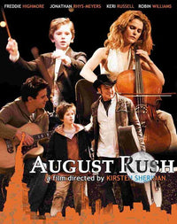 August Rush Movie Poster Print featuring vibrant colors and captivating design.