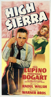 High Sierra Movie Poster Print showcasing classic cinema artwork.