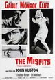The Misfits Movie Poster Print featuring classic cinema artwork.
