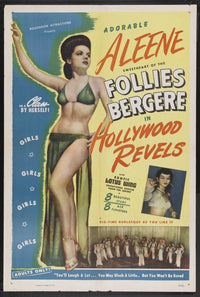 Hollywood Revels Movie Poster Print showcasing classic cinema