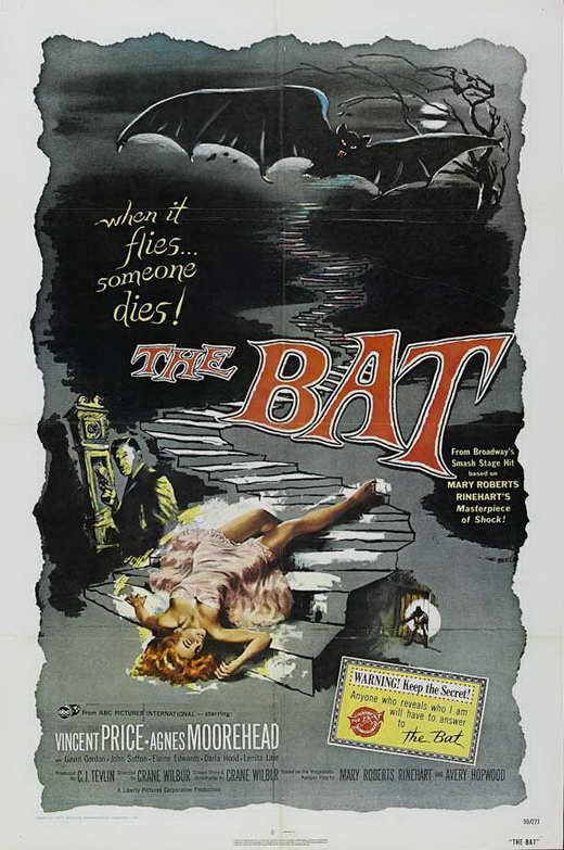 The Bat Movie Poster Print - 27x40 | Pop Culture Graphics
