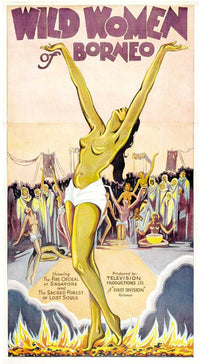 Wild Women of Borneo Movie Poster Print for home decor