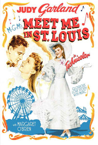 Meet Me in St. Louis Movie Poster Print featuring classic film design.