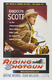 Riding Shotgun Movie Poster Print showcasing cinematic adventure.