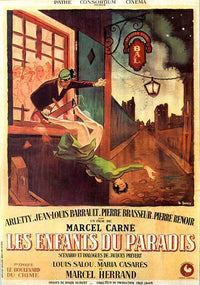 Children of Paradise Movie Poster Print showcasing classic film art.