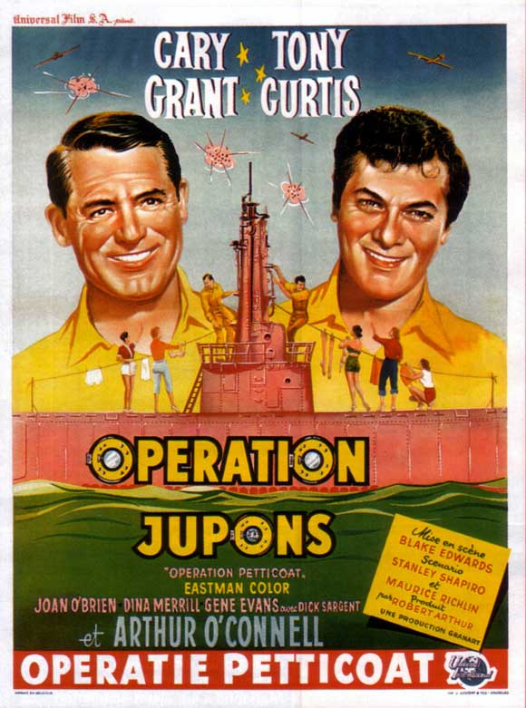 Operation Petticoat Movie Poster Print featuring classic film art.