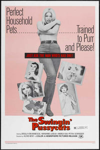 The Swingin' Pussycats Movie Poster Print featuring vibrant artwork