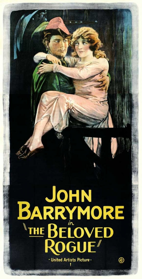 The Beloved Rogue Movie Poster showcasing classic cinema art.