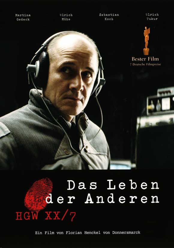 The Lives of Others Movie Poster Print - captivating film artwork