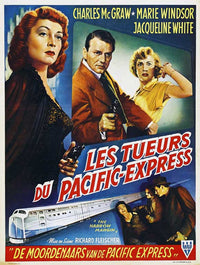 The Narrow Margin Movie Poster Print showcasing classic cinema art.