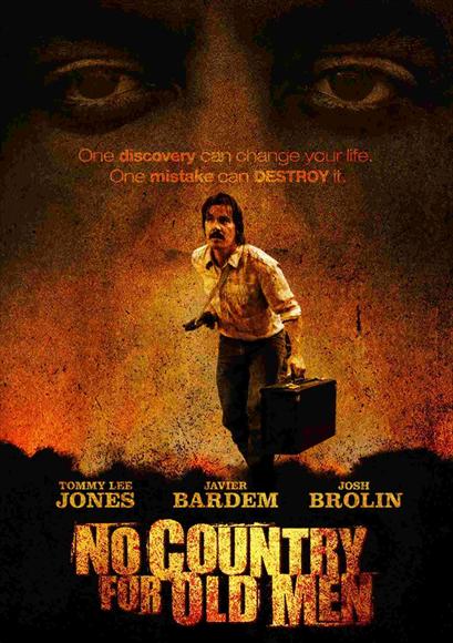 No Country For Old Men Movie Poster Print showcasing iconic film imagery.