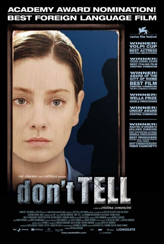 Don't Tell Movie Poster Print showcasing cinematic art.