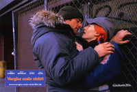 Eternal Sunshine of the Spotless Mind movie poster print showcasing surreal art and vibrant colors.