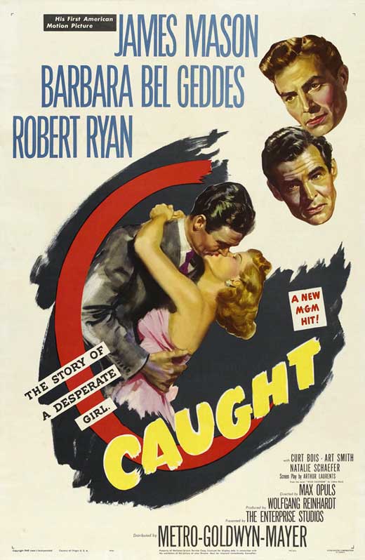 Caught Movie Poster Print showcasing film art.