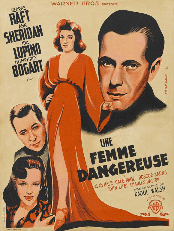 They Drive by Night Movie Poster Print showcasing classic cinema.