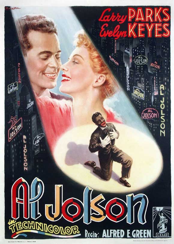 The Jolson Story Movie Poster Print showcasing classic film art.