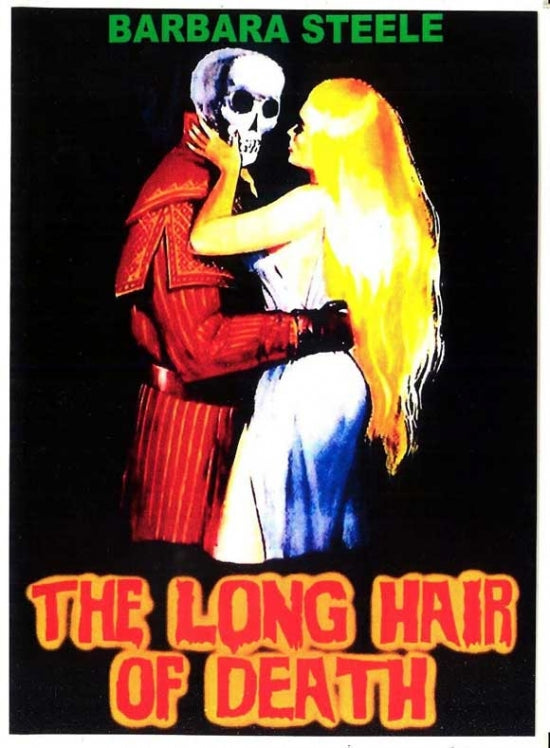 The Long Hair of Death Movie Poster Print featuring striking visuals.