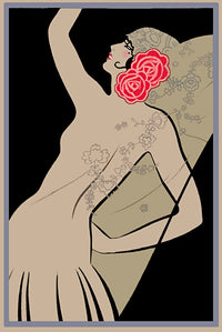 The Loves of Carmen Movie Poster Print showcasing classic cinema art.