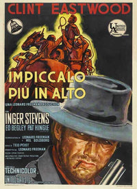 Hang 'Em High Movie Poster Print showcasing classic cinema