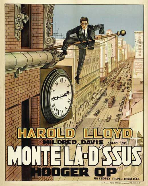 Safety Last Movie Poster Print (27x40) - Classic Comedy Art