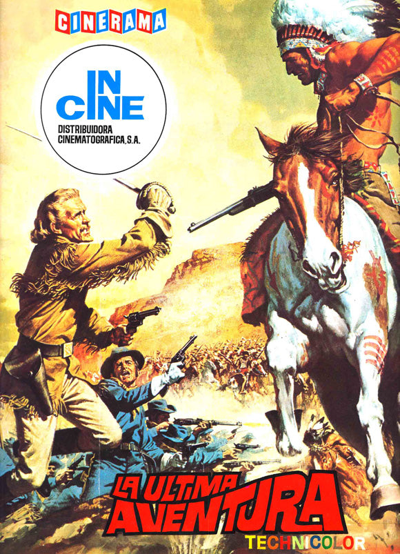 Custer of the West Movie Poster Print featuring classic film imagery.