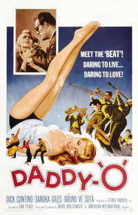 Daddy-O Movie Poster Print showcasing classic film art.