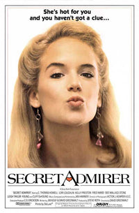 Secret Admirer Movie Poster Print featuring romantic themes and vibrant colors.