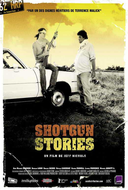 Shotgun Stories Movie Poster Print showcasing dramatic film imagery.