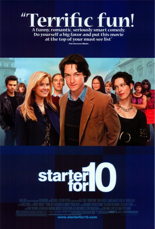 Starter for Ten Movie Poster Print (11x17) | Posterazzi