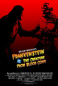 Frankenstein vs. the Creature from Blood Cove movie poster print.